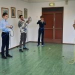 В МБОУ Кубинской СОШ № 1 проводятся семинары-практикумы для обучающихся, участников регионального этапа ВсОШ по основам безопасности жизнедеятельности в 2023/2024 учебном году.