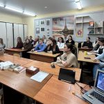 Во исполнение приказа №412 от 16.10.2024 УМЦ «Развитие образования» 12 ноября О проведении постоянно действующего семинара по повышению профессиональной компетентности для учителей иностранного языка на 2024-2025 учебный год» на базе Одинцовского лицея №2 состоялся мастер-класс для учителей иностранного языка «Цифровые ресурсы в рабочей программе учителя»