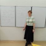 15.04.2025 г. на базе МБОУ Одинцовской СОШ №12 был проведен очный семинар для учителей математики на тему: «Решение геометрических задач.